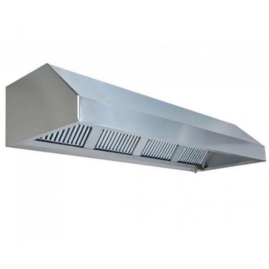 Paslanmaz Endüstriyel Davlumbaz