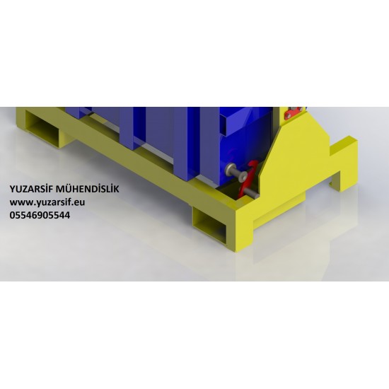 FORKLIFT DEVIRME TERTIBATLI KONTEYNER  HURDA ÇOP KOVASI CNC TALAŞ ARABASI