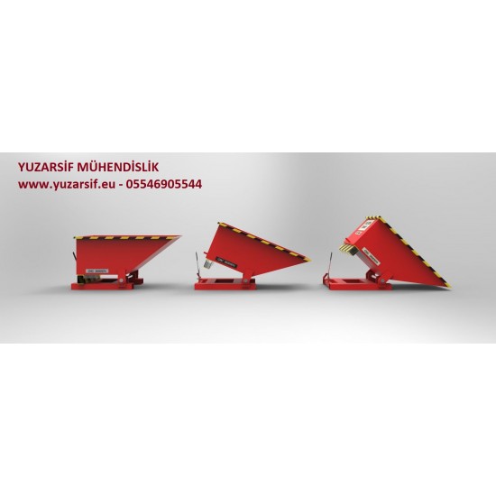 FORKLIFT DEVIRME TERTIBATLI KONTEYNER  HURDA ÇOP KOVASI CNC TALAŞ ARABASI