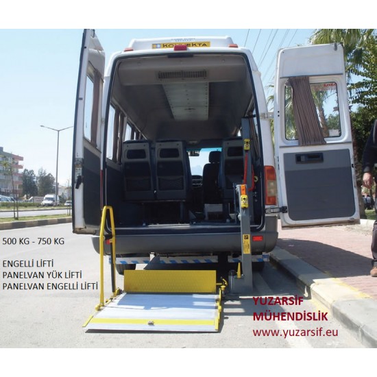 Panelvan Yük Liftleri - Engelli Rampası - Panelvan Liftleri
