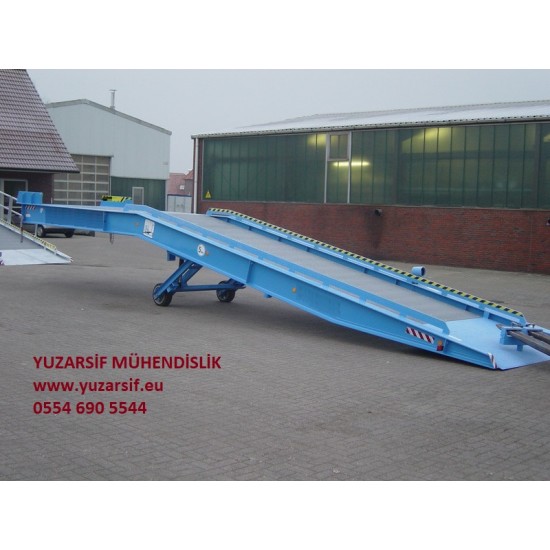 SEYYAR RAMPA YÜKLEME RAMPASI FORKLİFT YÜKLEME RAMPASI HİDROLİK RAMPA