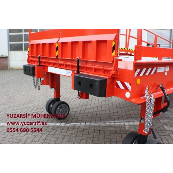 SEYYAR RAMPA YÜKLEME RAMPASI FORKLİFT YÜKLEME RAMPASI HİDROLİK RAMPA