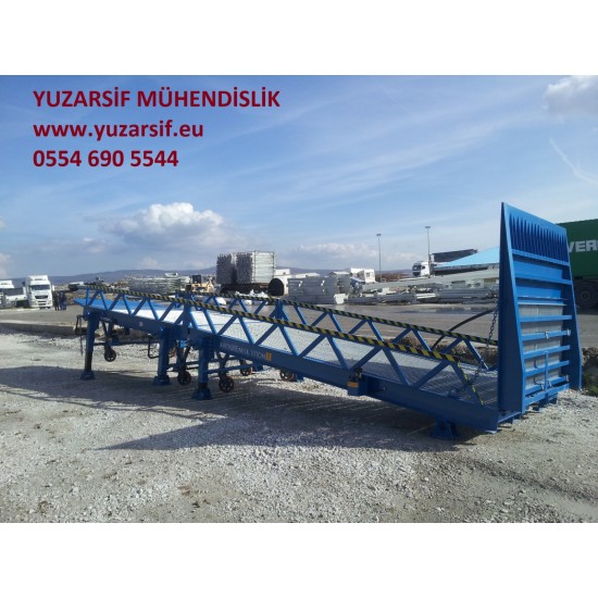 SEYYAR RAMPA YÜKLEME RAMPASI FORKLİFT YÜKLEME RAMPASI HİDROLİK RAMPA