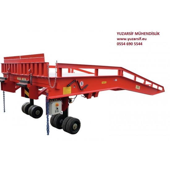 SEYYAR RAMPA YÜKLEME RAMPASI FORKLİFT YÜKLEME RAMPASI HİDROLİK RAMPA