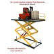 ÇİFT (2) KATLI MAKASLI HIDROLIK PLATFORM MASA (Hidromekanik Manuel)
